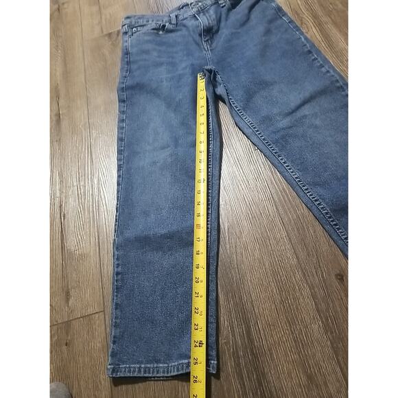 Calvin Klein Jeans Women's High Rise Straight Denim Size 14 Jeans - Picture 5 of 6